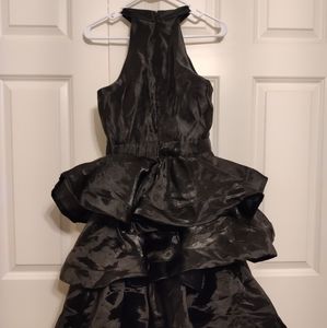 Black Ruffle Dress